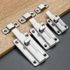 Anti-theft Stainless Steel Door Latch Hasp Buckle Bolt Hotel Office Security Lock Wooden Gate Window Kitchen Home Improvement