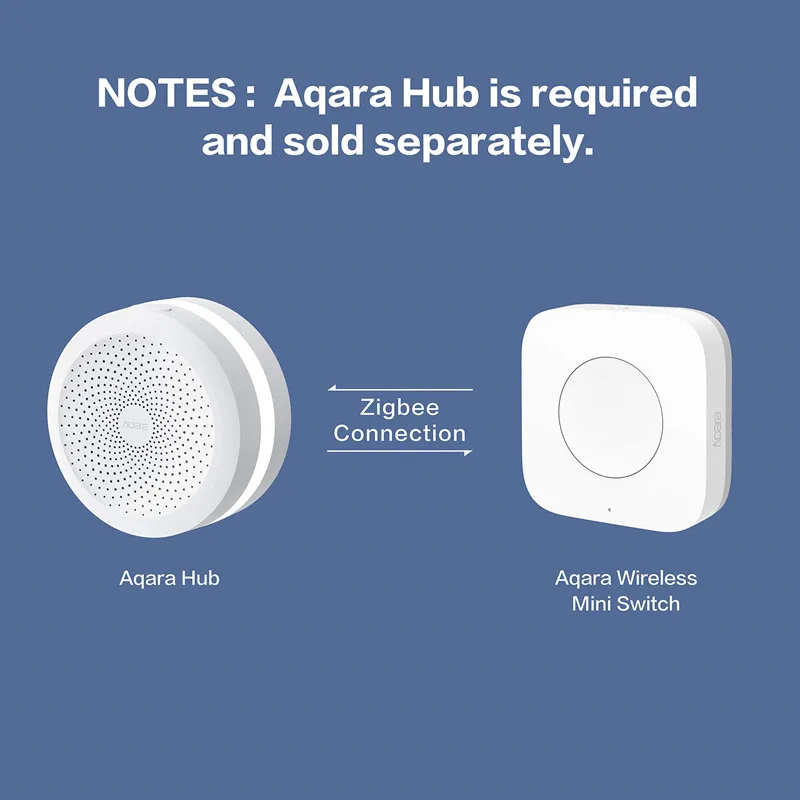 Aqara Sensor Smart Wireless Mini Switch Zigbee One Key Control Button for Homekit Xiaomi Mihome Smart Home Security - Image 6