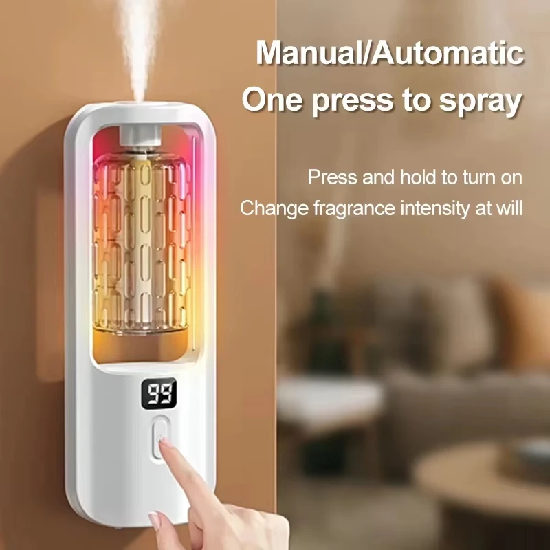 Aroma Diffuser Humidifier Fragrance Essential Oil Aromatherapy Machine Air Freshener Hotel Bedroom Toilet Bathroom Deodorization