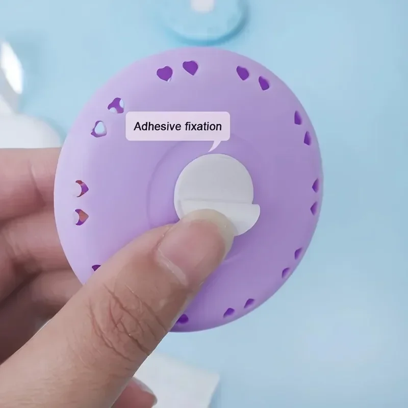 Aromatherapy Fragrance Lasting Deodorization Bathroom Supplies Bedroom Wardrobe Car Home Toilet Deodorant Solid Round Fresher - Image 4