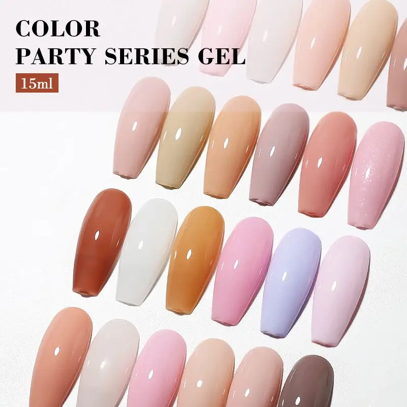 Arte Clavo 116Colors Gel Nail Polish 15ml Colorful Gel Semi Permanent Soak Off UV Gel Nail Art DIY Design Varnishe Nail Supplies - Image 4