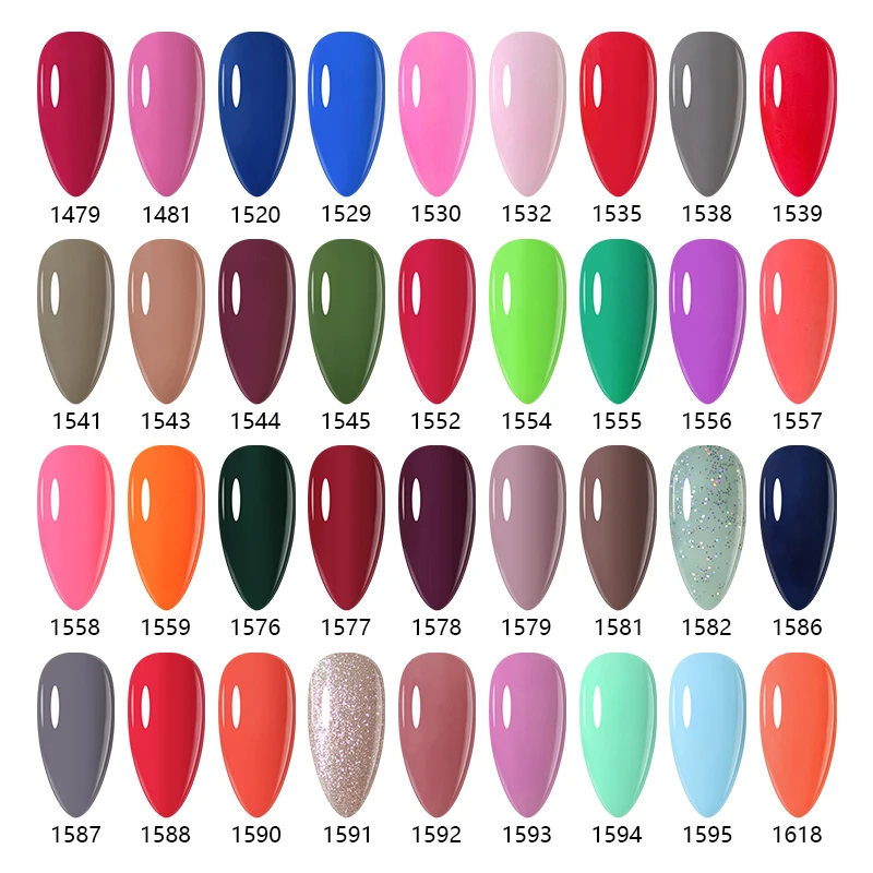 Arte Clavo Rose Red Color Series 15ml Gel Nail Polish Hot Sale Long Lasting Soak Off Varnish Hybrid Nail Art Top Bsae Maincure - Image 6