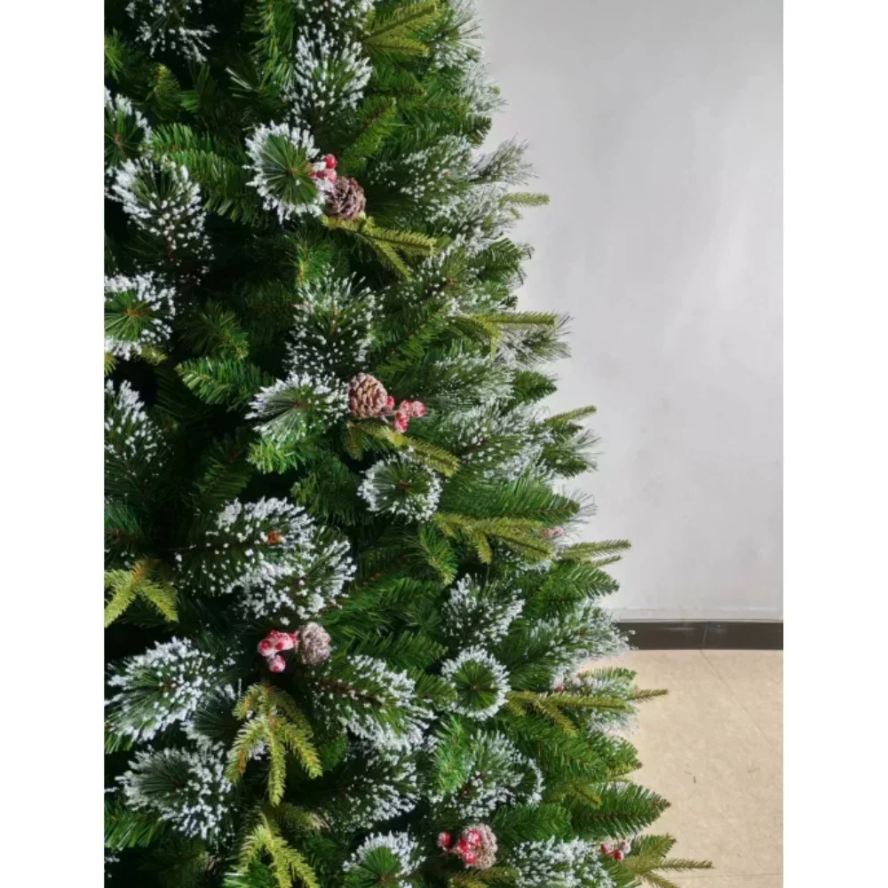 Artificial Christmas Tree PE+PVC Encrypted Pine Needle LED Light Christmas Tree 150cm to 210cm Home Christmas Party Decorations - Image 5