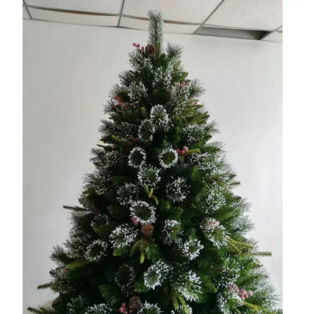 Artificial Christmas Tree PE+PVC Encrypted Pine Needle LED Light Christmas Tree 150cm to 210cm Home Christmas Party Decorations - Image 4