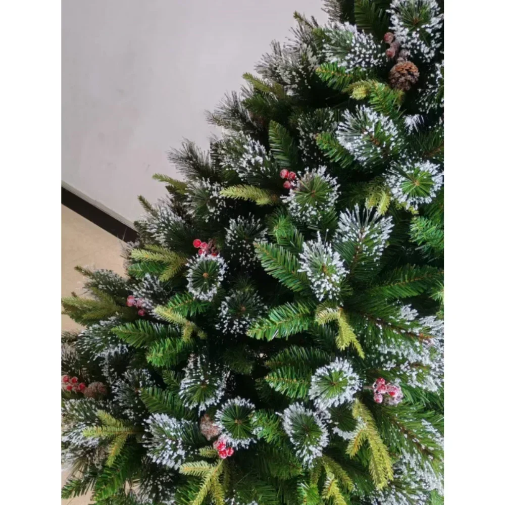 Artificial Christmas Tree PE+PVC Encrypted Pine Needle LED Light Christmas Tree 150cm to 210cm Home Christmas Party Decorations - Image 6