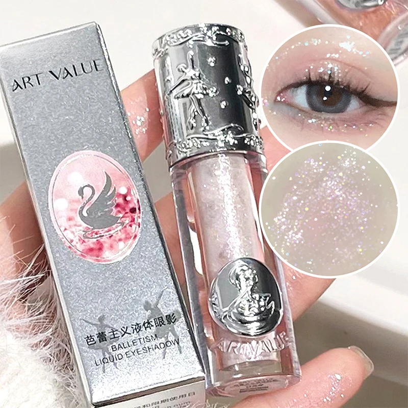 Balletism Liquid Eyeshadow Liquid Fine Shimmer High Light Eyeshadow delicate everything with influencer - Image 3