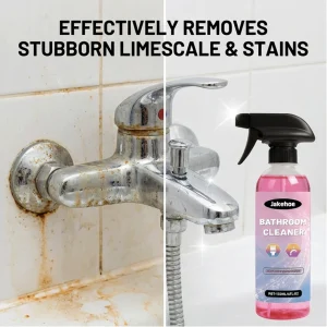 Bathroom Cleaner Spray for Shower Glass Tub Tile Multi Surface Limescale Remover Powerful Stain Cleaning 120ml