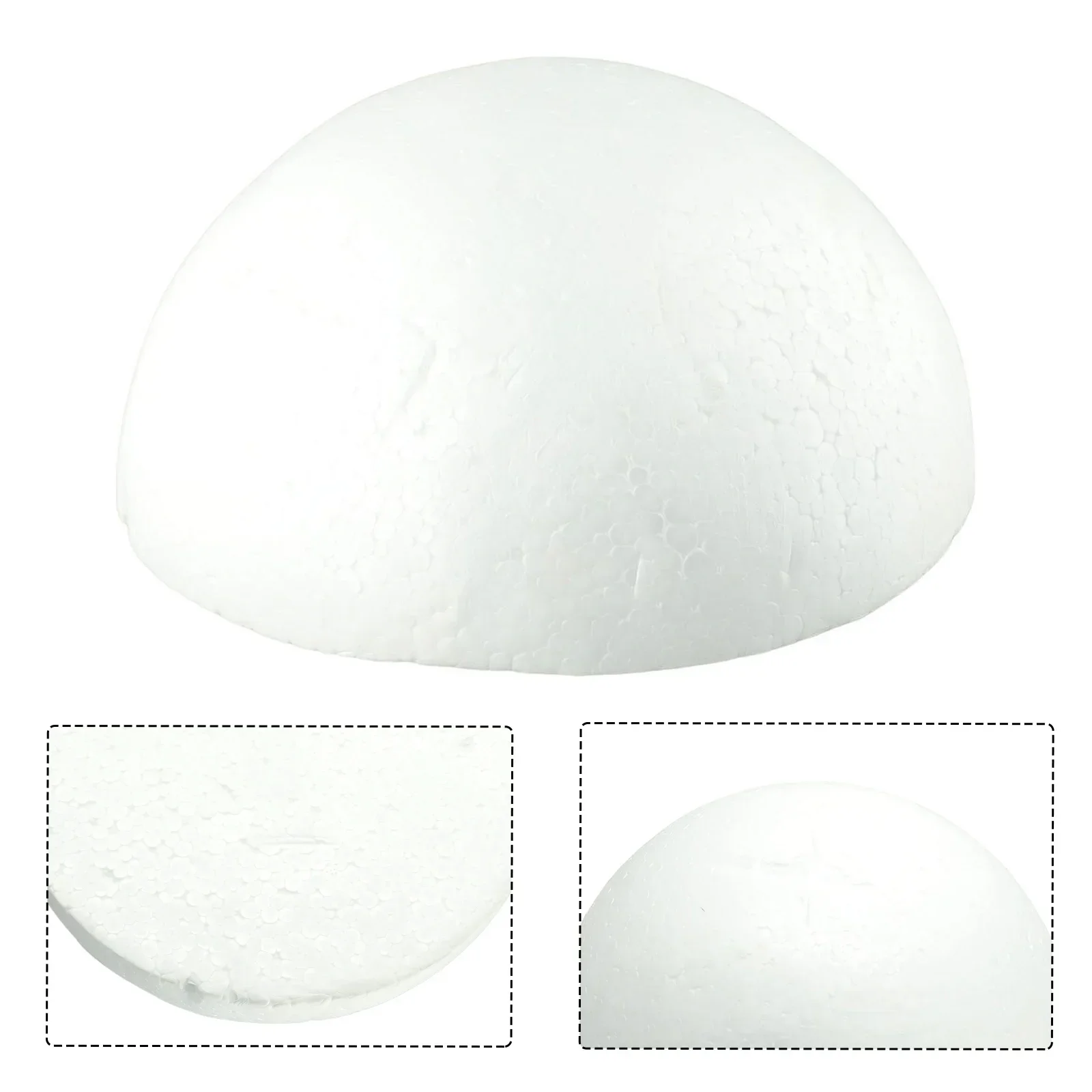 Blank Half Round Polystyrene Foam Ball For DIY Wedding Party Christmas Decor White Decorative Flower Ball 15cm/18cm/20cm/25cm - Image 6