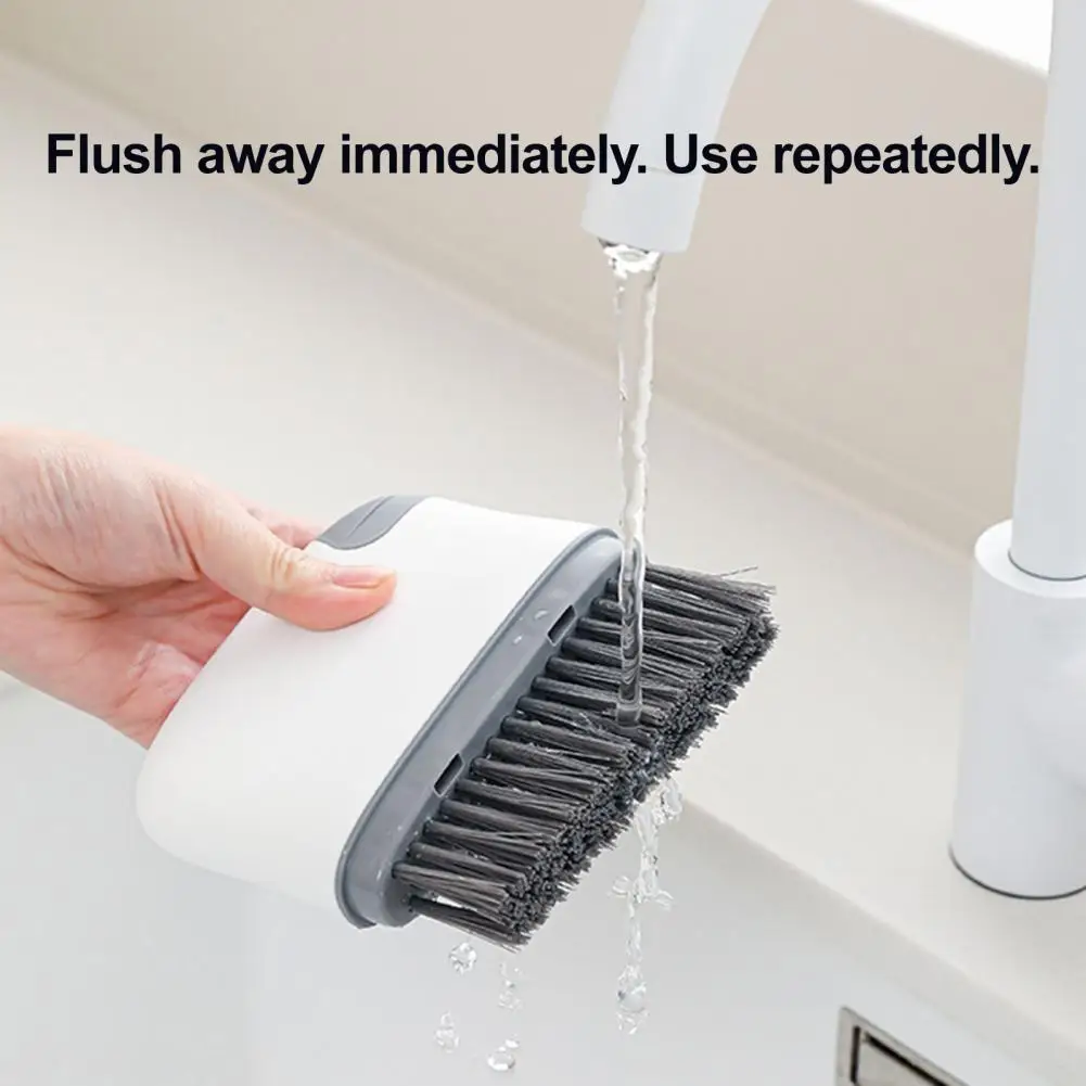 Brush for Dust Removal Effective Dirt Grease Remover 2-in-1 Window Slot Brush Door Groove Hair Grip Tool Tight Gap for Kitchen - Image 3