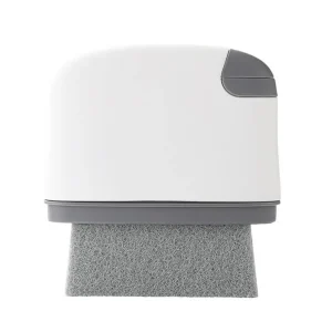 Brush for Dust Removal Effective Dirt Grease Remover 2-in-1 Window Slot Brush Door Groove Hair Grip Tool Tight Gap for Kitchen
