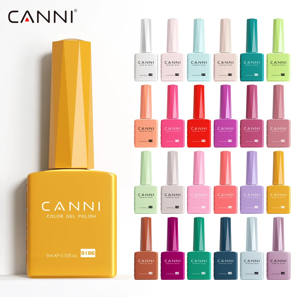 CC8 CANNI 9ml Nail Gel Polish HEMA FREE Summer Nails Color Soak Off UV LED Semi Permanent Smoothy Texture Nail Art Manicure - Image 2