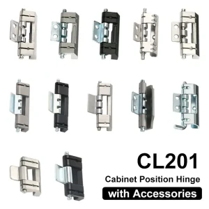 CL201-1 Concealed Hinge Cabinet Distribution Box Door Hinge CL201-2 Zinc Alloy Body Hinge Control Electric Cabinet Detachable