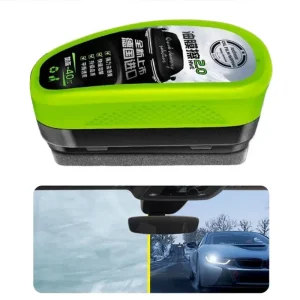 Car Glass Oil Film Remover Automotive Glass Sponge Cleaning Brush Front Inner Windshield Glass Oil Film Cleaner For Car Cleaning