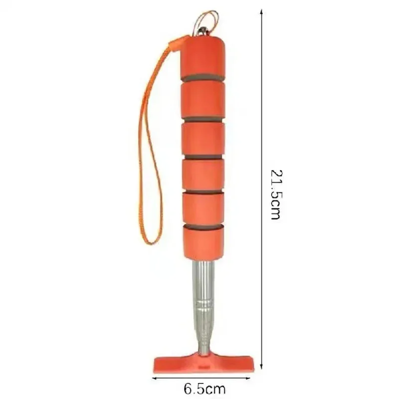 Car Rearview Mirror Wiper Cleaning Tool Auto Glass Mist Cleaner Scraper Car Accessories Handle Telescopic Window Cleaning Brush - Image 4