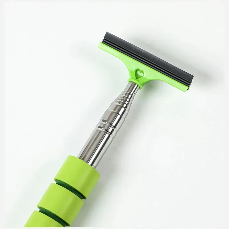 Car Rearview Mirror Wiper Cleaning Tool Auto Glass Mist Cleaner Scraper Car Accessories Handle Telescopic Window Cleaning Brush - Image 5