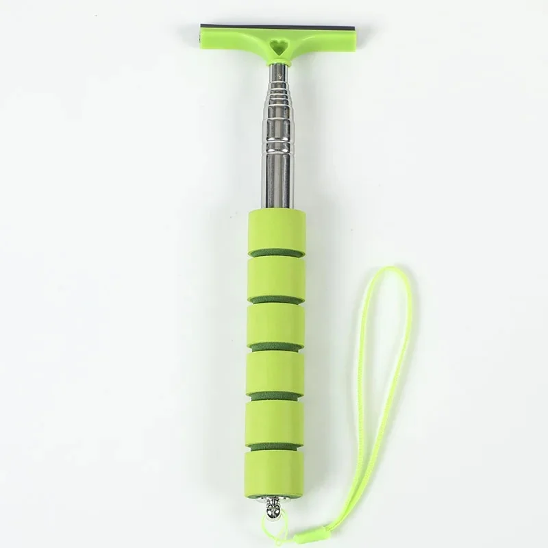 Car Rearview Mirror Wiper Cleaning Tool Auto Glass Mist Cleaner Scraper Car Accessories Handle Telescopic Window Cleaning Brush - Image 6