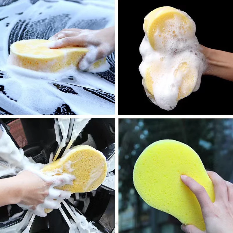 Car Wash Sponge Honeycomb Large Sponges High-density Car Washing Sponge Block Auto Detailing Foam Cleaning Tools Car Accessories - Image 2