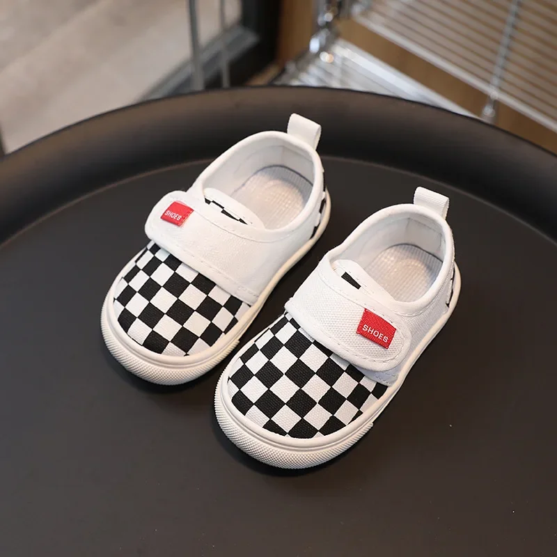 Children Canvas Shoe 2025Spring Summer New Children Sneakers Boy Girl Cloth Shoes Kid Shoes Baby Kindergarten Shoe Baby Sneakers - Image 2