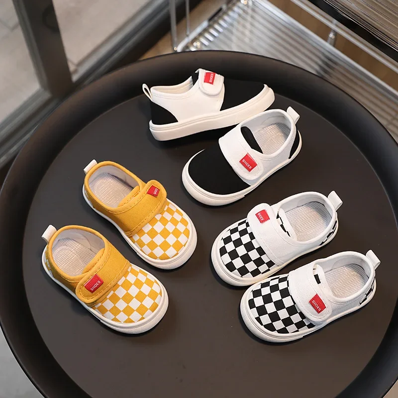 Children Canvas Shoe 2025Spring Summer New Children Sneakers Boy Girl Cloth Shoes Kid Shoes Baby Kindergarten Shoe Baby Sneakers - Image 6