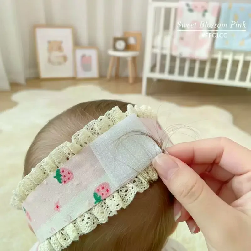 Children Girl Broken Hair Bangs Floral Sticker Headband Girl Headgear Hair Band For Washing Face Hair Accessories - Image 3