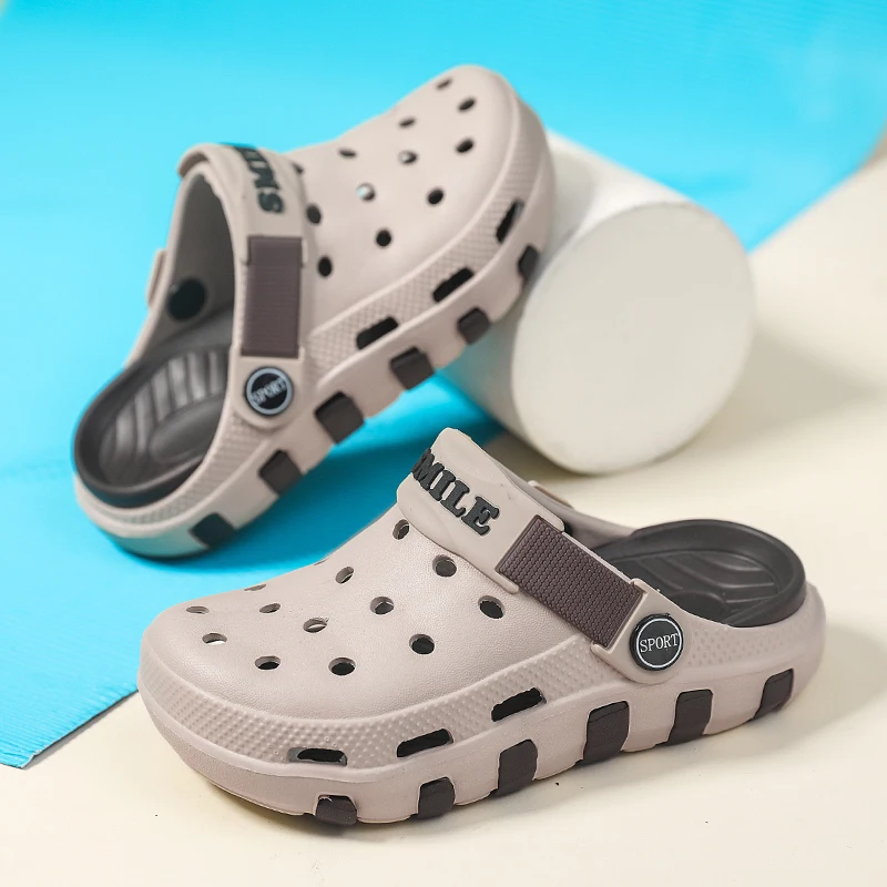Children Slippers Boy Clogs Summer Beach Shoes Sneaker Casual Comfortable Indoor Outdoor Sports Sandals for Boy 4 To 10 Years - Image 4