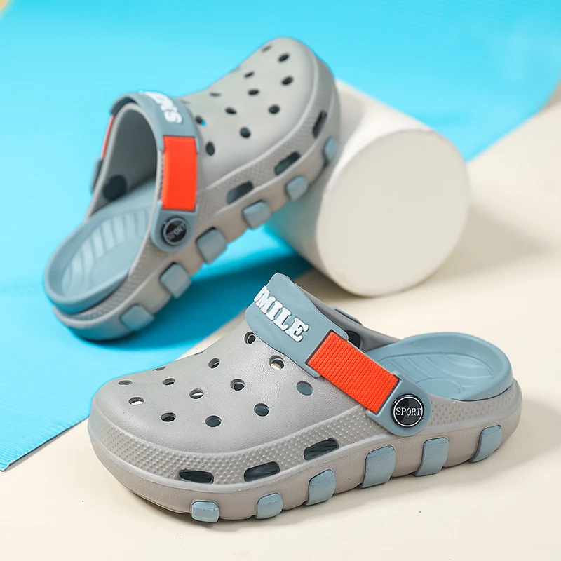 Children Slippers Boy Clogs Summer Beach Shoes Sneaker Casual Comfortable Indoor Outdoor Sports Sandals for Boy 4 To 10 Years - Image 6