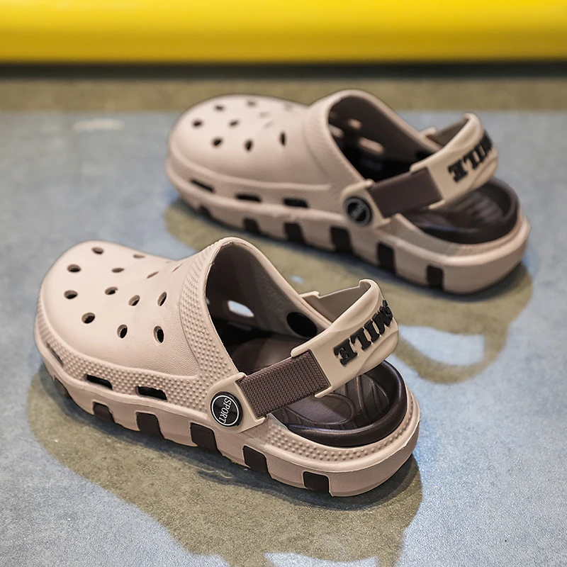 Children Slippers Boy Clogs Summer Beach Shoes Sneaker Casual Comfortable Indoor Outdoor Sports Sandals for Boy 4 To 10 Years - Image 3