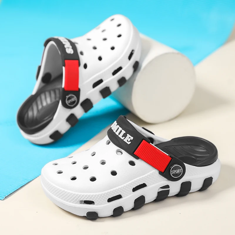 Children Slippers Boy Clogs Summer Beach Shoes Sneaker Casual Comfortable Indoor Outdoor Sports Sandals for Boy 4 To 10 Years - Image 5