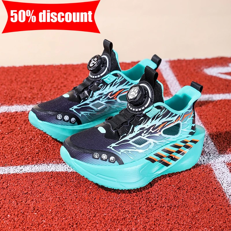 Children Sport Shoes Boys Girls Summer Hollow Fashion Leisure Lightweight Tennis Shoes Soft Bottom Rebound Outdoor Walking Shoes - Image 6