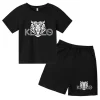 Children Summer Clothes Tiger Print T-shirt 3-12Yrs Boys Girls Short-sleeved Top+Shorts Casual Brand Fashion Sports Set Clothing