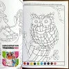 Children's Fun Coloring Book 48 Pages of Colorful Pages, Interactive Activity Coloring Book, Animal, Figure, Architecture Themes