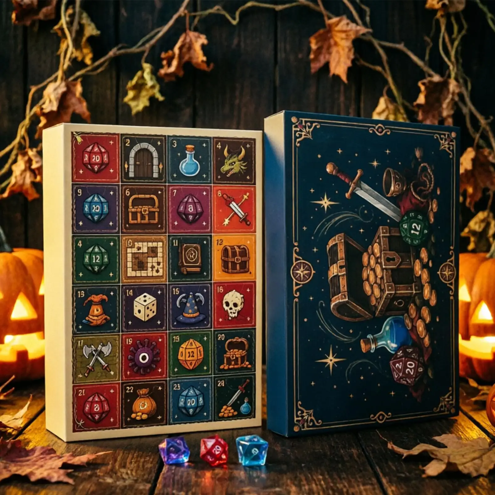 Christmas Calendar 2026 24 Days Advent Dragon Dice Games Countdown Calendar Christmas Board Games For Kids Adults Family - Image 5