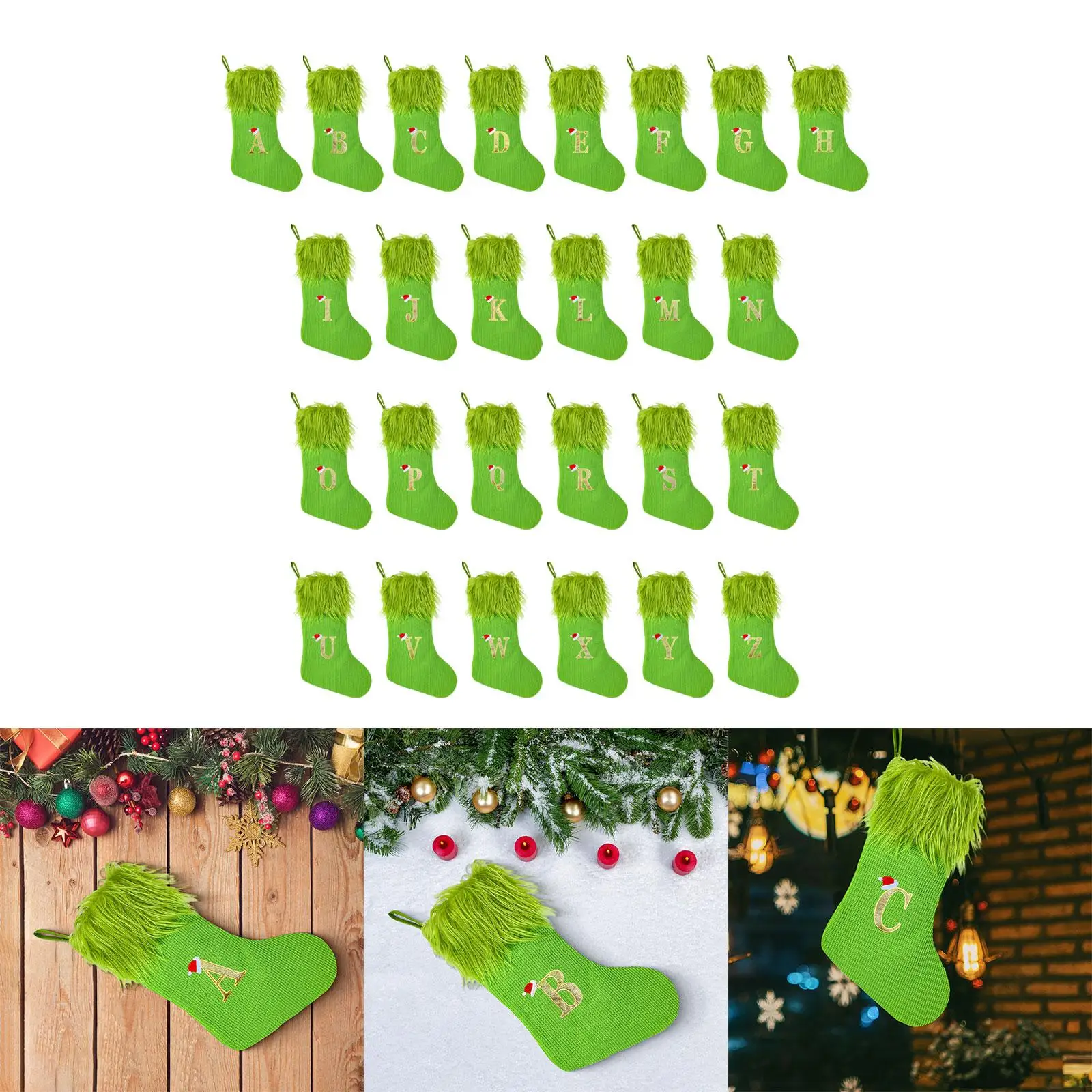 Christmas Stockings Hanging Stockings Portable Christmas Ornament 3D Socks Gift Bags for Wall Door Festivals Restaurant Bedroom Christmas Stockings Hanging Stockings Portable Christmas Ornament 3D Socks Gift Bags for Wall Door Festivals Restaurant Bedroom