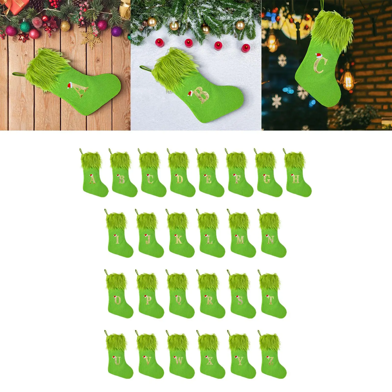 Christmas Stockings Hanging Stockings Portable Christmas Ornament 3D Socks Gift Bags for Wall Door Festivals Restaurant Bedroom Christmas Stockings Hanging Stockings Portable Christmas Ornament 3D Socks Gift Bags for Wall Door Festivals Restaurant Bedroom