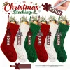Christmas Stockings,Cable Knitted Stocking,Personalized Xmas Hanging Stocking Decoration for Christmas Party Family Decor
