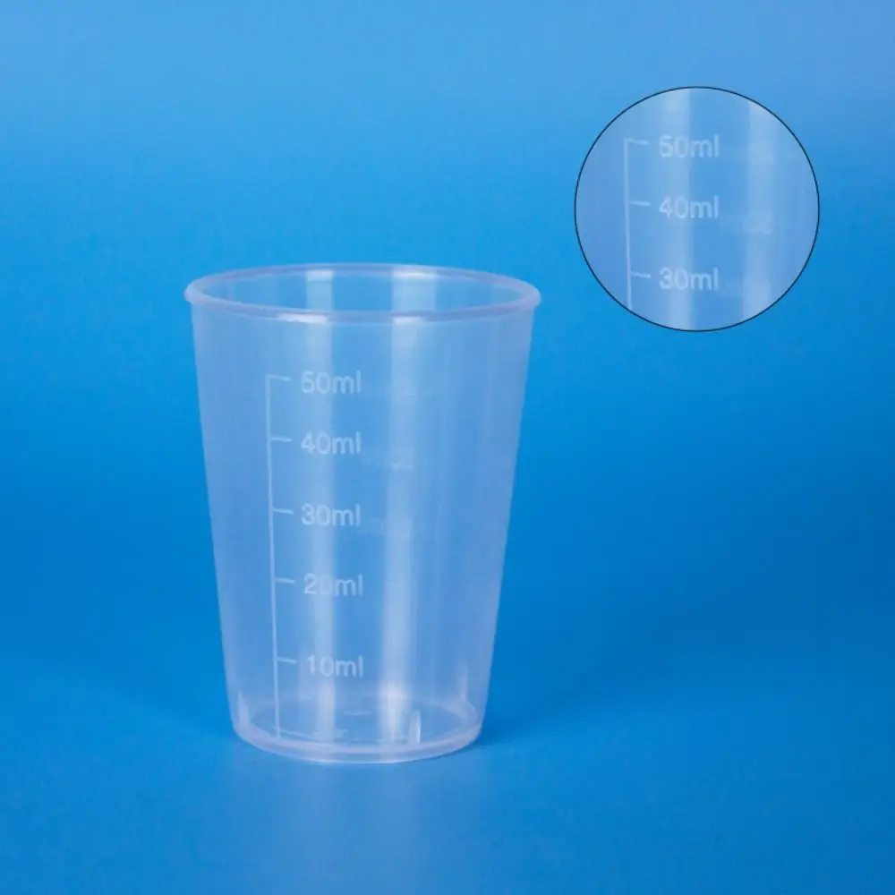 Clear Graduated Measuring Cup Plastic Scale Measuring Jugs Measuring Tools Graduated Laboratory Beaker Kitchen Baking - Image 4