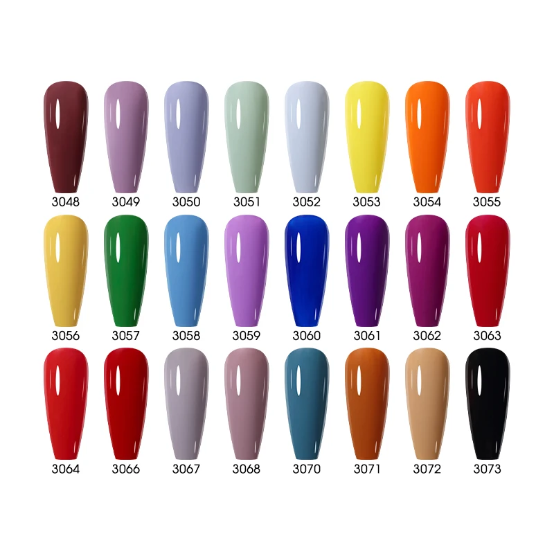 Clou Beaute Gel Nail Polish Neon Brown Royal Blue Red Green Pastal Nude Nail Art Varnishes Gel Lacquer Top Coat UV Gel Nail - Image 4