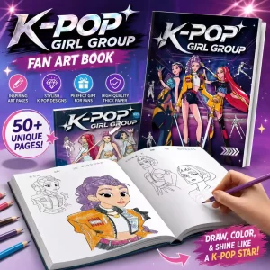 Coloring Books Anime Cartoon Line Drawing Children's Sketch Picture Book Kid's Birthday Gift / Christmas Gift