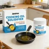 Cooking Oil Solidifier Kitchen Waste Oil Hardener Grease Disposal Powder Easy Cleanup Drain Protector 100g Safe Disposal