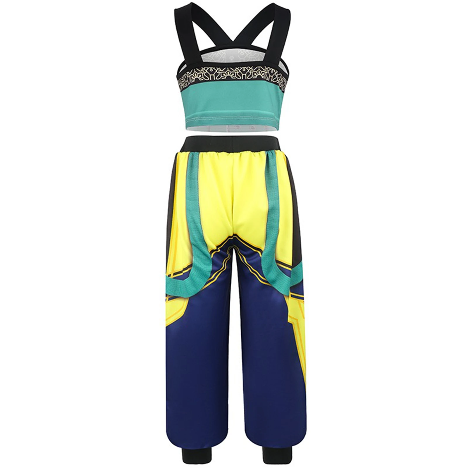 Costume Kids zoey Kpop Singer rumi Cosplay Girls Dress for Birthday Party Halloween Carnival - Image 2