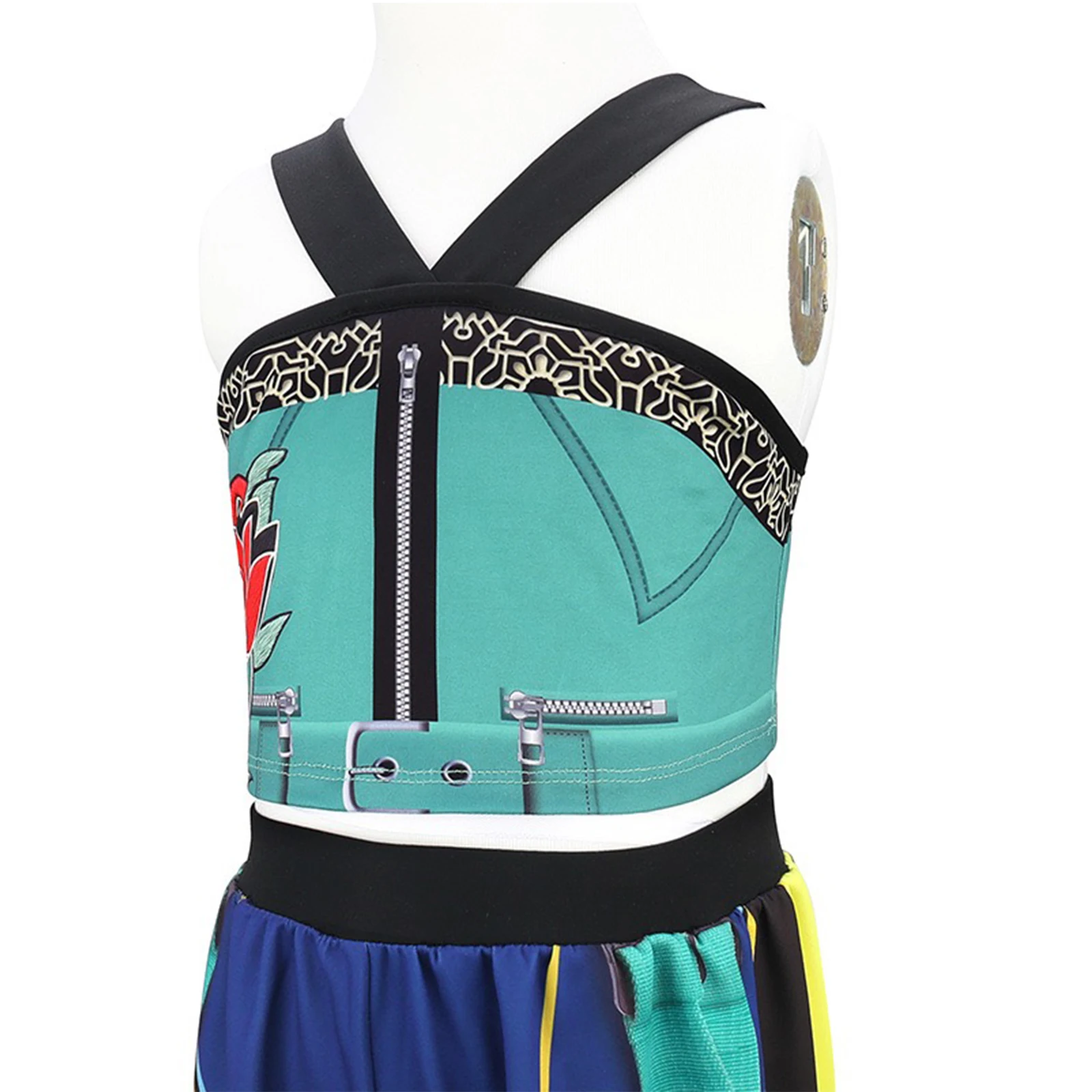 Costume Kids zoey Kpop Singer rumi Cosplay Girls Dress for Birthday Party Halloween Carnival - Image 4