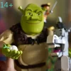 Creative store 1403pcs New Monster Shrek Classic IP Assembled Building Blocks Gift for Boyfriend/Girlfriend MOC