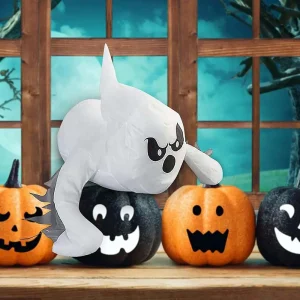 DIY Funny Party Supplies Broken Ornaments Window Halloween Decoration Bumping Window Ghost Window Decoration Window Sticker