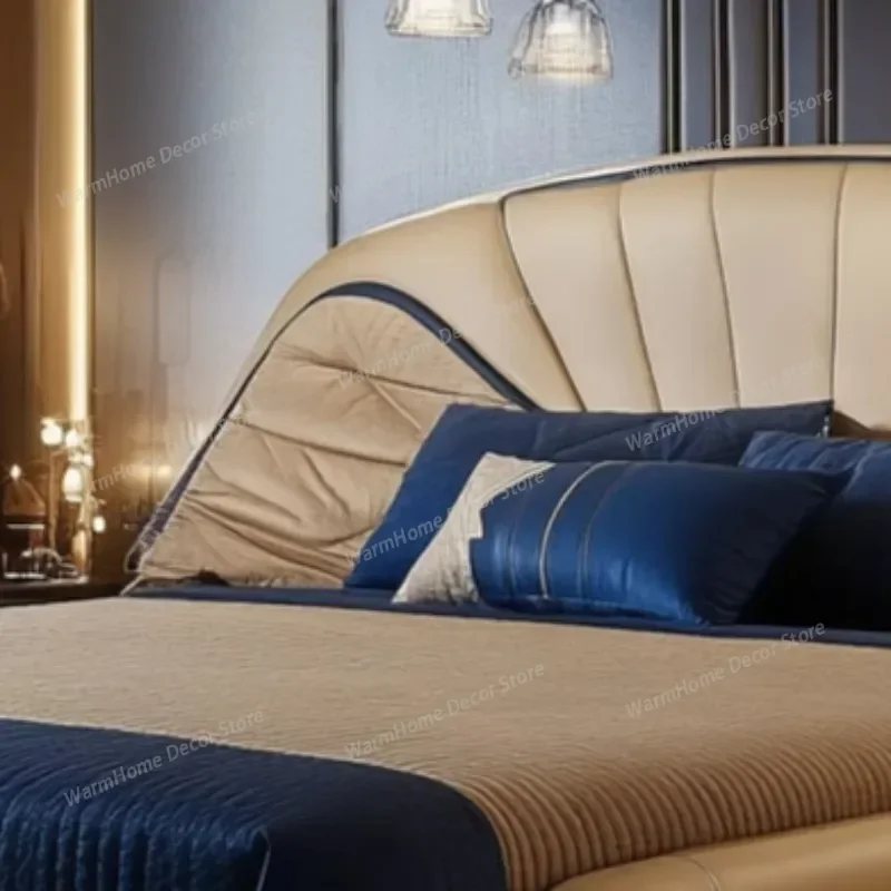 Designr Dream Space Our Modern Double Bed Perfect Sleeping Solution Children Stylish Bedroom Essential Cama Casal Decoration - Image 2