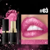 Diamond Shimmering Lipstick Set,High Pigmented Glitter Metallic Lipstick Glitter Lipgloss Lips Makeup Cosmetics Sexy Make Up