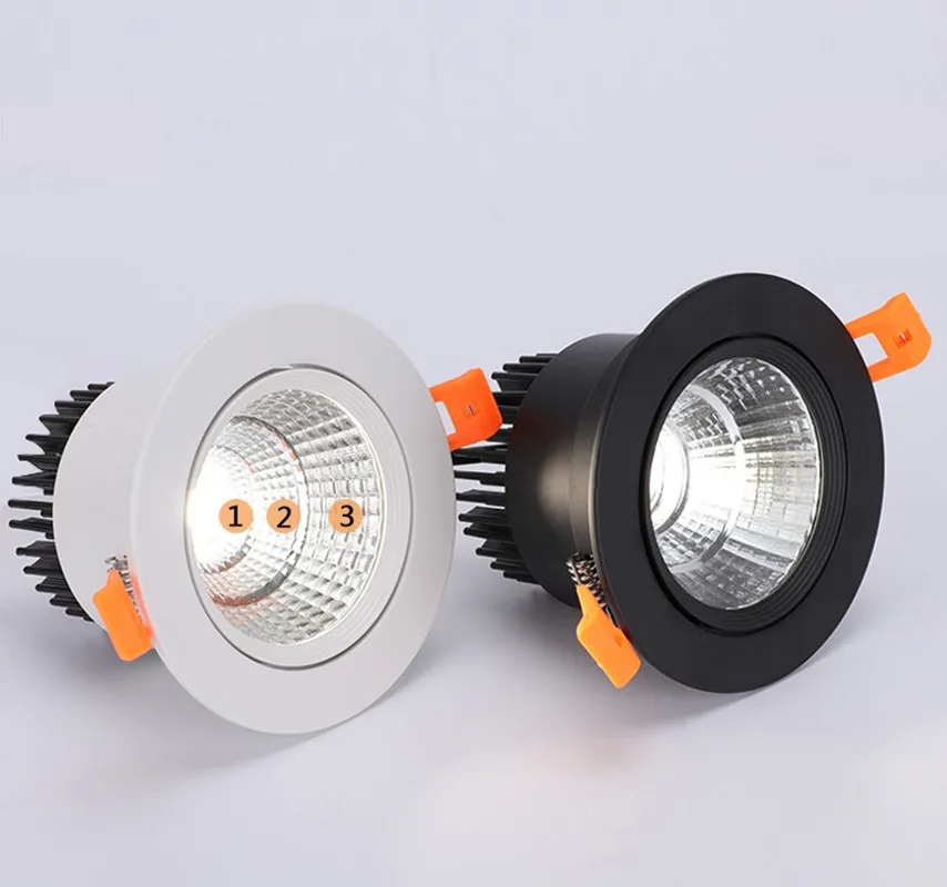 Dimmable Led Downlight Light Ceiling Spot 3w 5w 7w 9w 12w 15w 18w AC85-230V Recessed Lights Indoor Lighting - Image 2