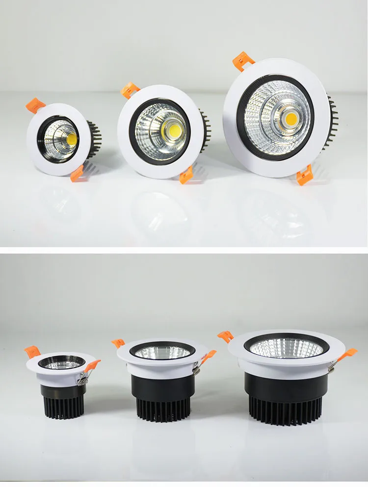 Dimmable Led Downlight Light Ceiling Spot 3w 5w 7w 9w 12w 15w 18w AC85-230V Recessed Lights Indoor Lighting - Image 4