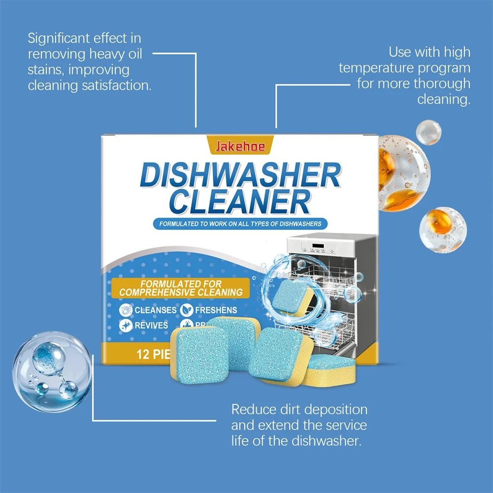 Dishwasher Descaler And Cleaner Deeply Removes Hiddens Limescale And Grease Eliminates Foul Odors Home Kitchen Appliance Care - Image 3