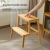 Durable Household ladder stool second floor herringbone ladder stool dual-purpose climbing stairs