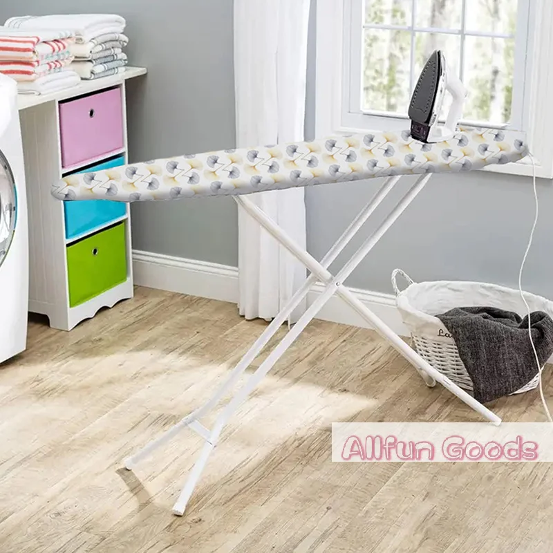 Durable Ironing Board Cloth Heat Resistant Decorative Ironing Board Cover With Floral Animals Design Universal Laundry Supplies - Image 4